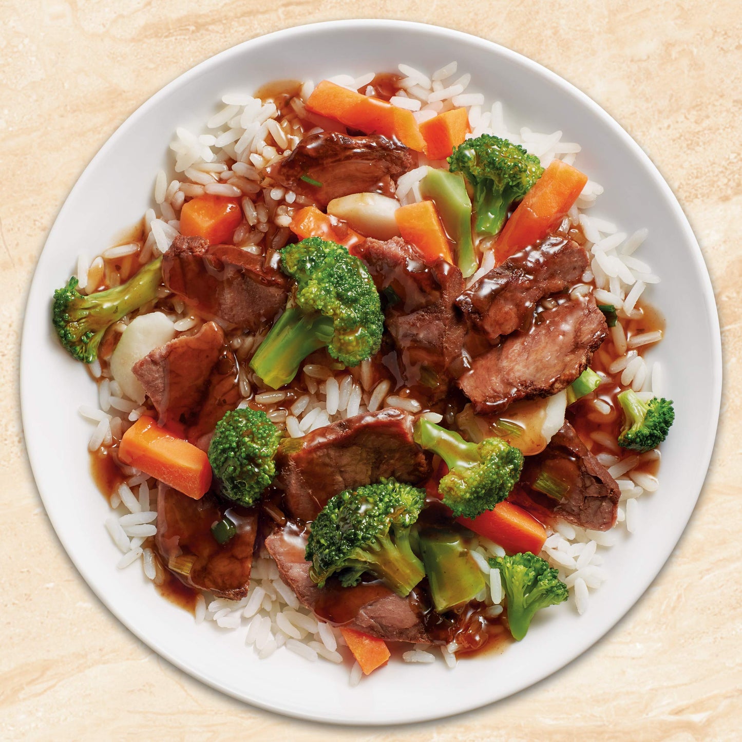 Healthy Choice Cafe Steamers Beef Teriyaki, Convenient Microwave Meal Made With No Preservatives, Frozen Meal, 9.5 OZ Bowl
