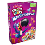 Froot Loops Kellogg’s Froot Loops Breakfast Cereal with Fruity Shaped Marshmallows, Low Fat, 10.5 oz Box(Pack of 16)