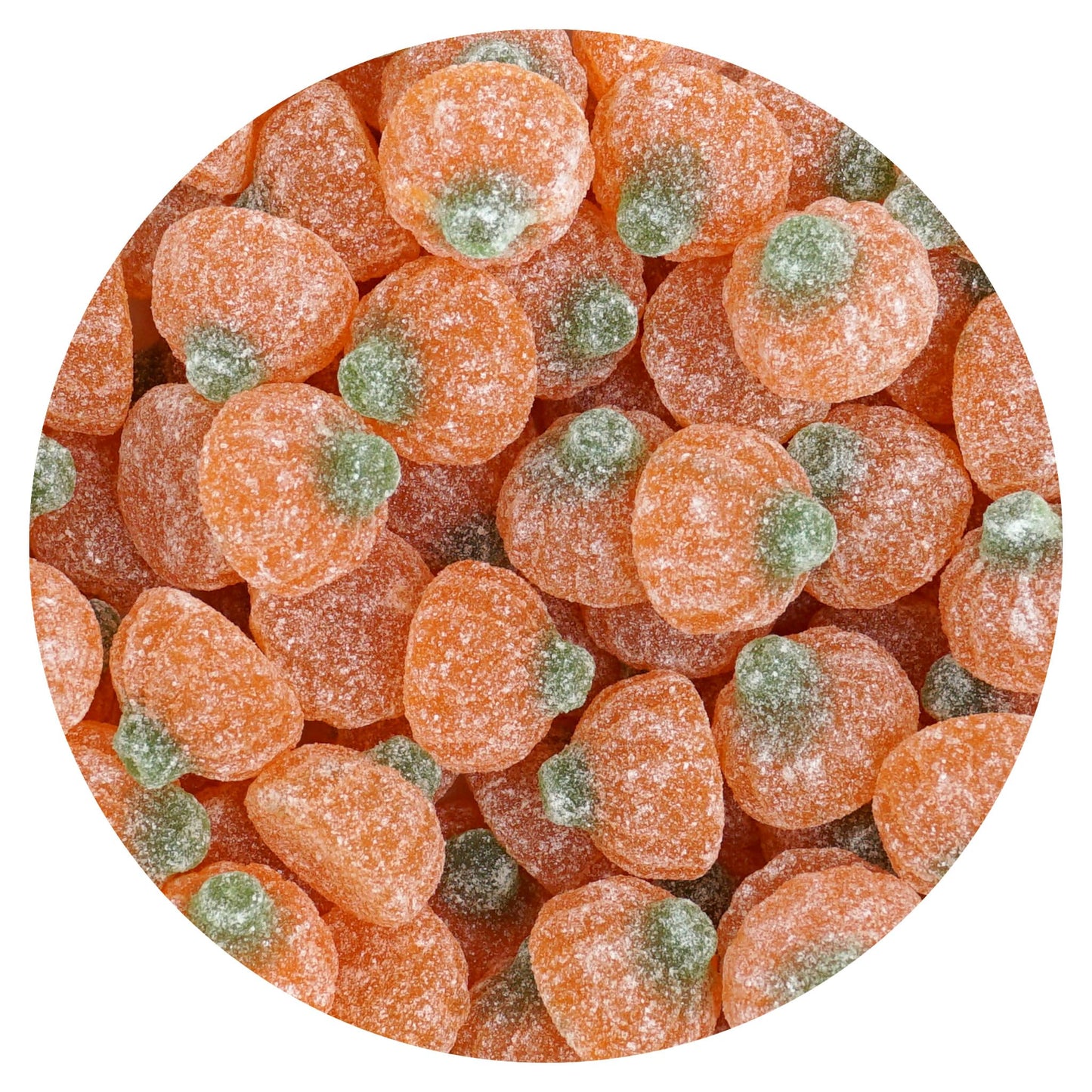 Fancy Jelly Pumpkins, 2 Pound Bulk Bag, Firm Candy, Halloween Gummies, Fall Gummy Canfy