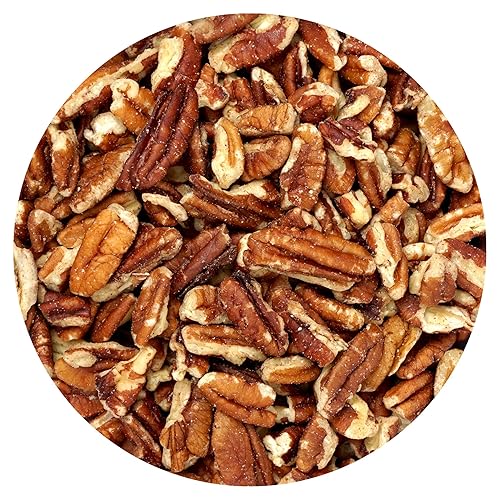 Raw Pecans Unsalted, 1 Pound Bag of Pecan Pieces, Chopped Pecans for Baking, Cooking & Snacks. Healthy Snack for Adults