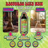 Green Piece® Glass Cleaner 1 Bottle (Made in USA)- All Natural Earth Friendly Multi-purpose Cleaner for Metal, Ceramic, Water Pipe 16 oz