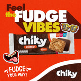 Chiky Chocolate Fudge Cookies, Crunchy & Sweet, Smooth Cream Center, Crispy Texture That Melts In Every Bite, 16.9 ounces, 1 Box contains 3 Bags, each
