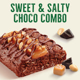 Nature Valley Soft Baked Sweet and Salty Bars, Chocolate Turtle, Made with Whole Grain, 5 Bars, 6.2 oz