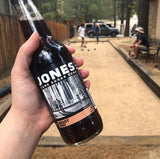 Jones Soda Co. Root Beer Flavor | 12-Pack | The Original Craft Soda | Made with Pure, 100% Cane Sugar | Pop Beverages/Soft Drinks | 12 Oz Glass