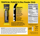 BODYARMOR Flash IV Electrolyte Packets, Strawberry Kiwi, Lemon Lime, & Tropical Punch Variety Pack - Zero Sugar Drink Mix, Single Serve Packs, Coconut