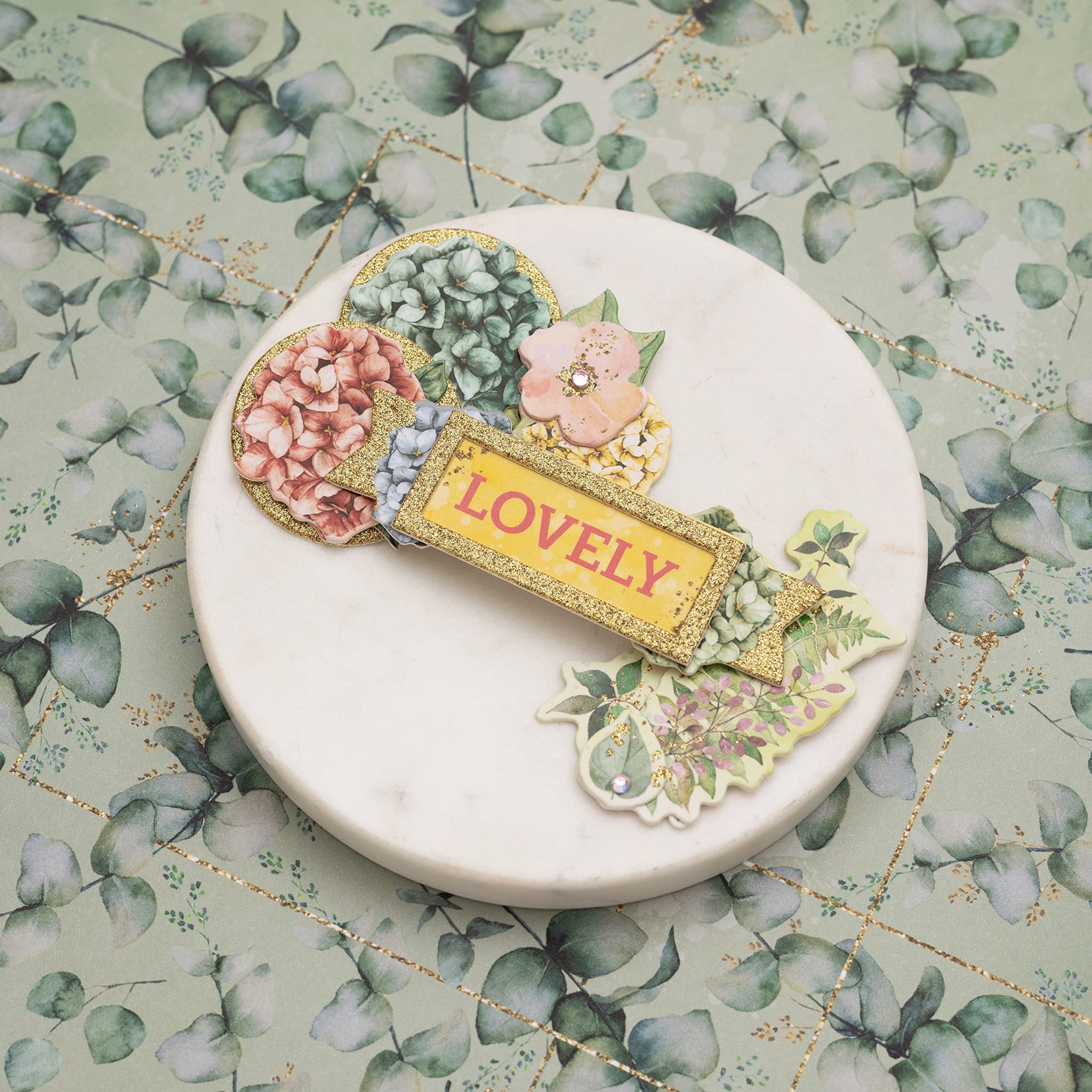 BoBunny Willow & SAGE STCKRS Layered, Multi