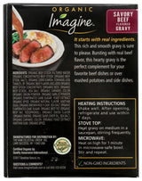 Imagine Organic Savory Beef Flavored Gravy 13.5 oz