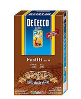 De Cecco Whole Wheat Pasta, Fusilli, 13.25 Ounce
