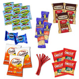 Thinking Of You Snack Box Variety Pack Care Package (45 Count) College Student Candies Christmas Thanks Giving Gift Basket, Fathers Day Bouquets Crave