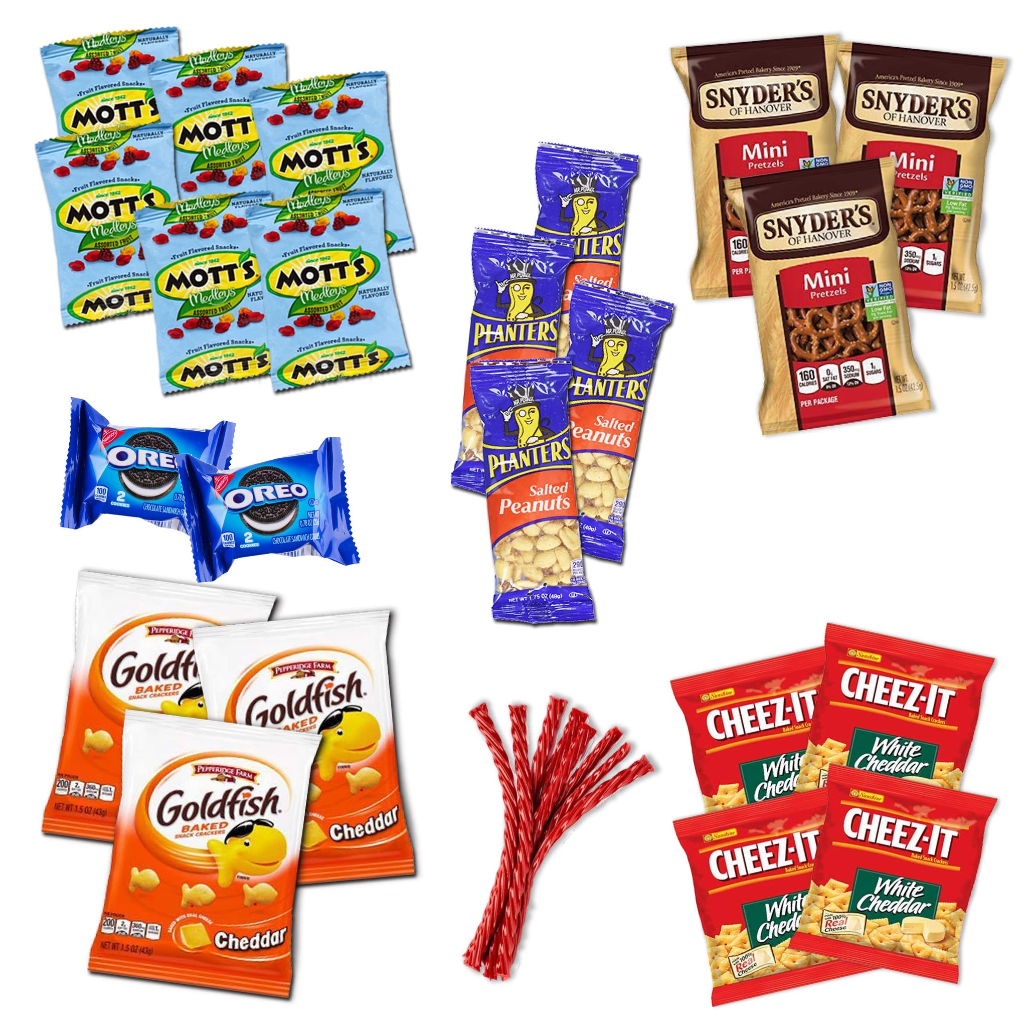 Thinking Of You Snack Box Variety Pack Care Package (45 Count) College Student Candies Christmas Thanks Giving Gift Basket, Fathers Day Bouquets Crave