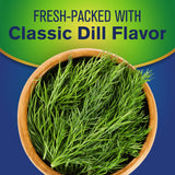 Vlasic Ovals Hamburger Dill Pickle Chips, Keto Friendly, 24 FL OZ