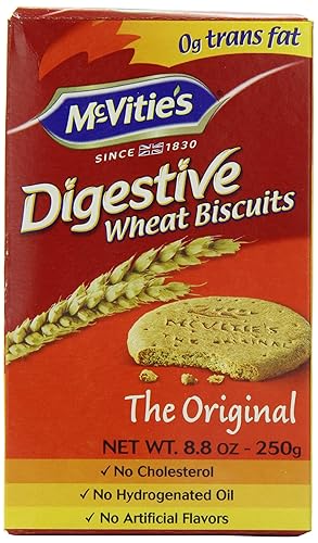 McVities Digestive Wheat Biscuits, 8.8 Ounce (Pack of 6)