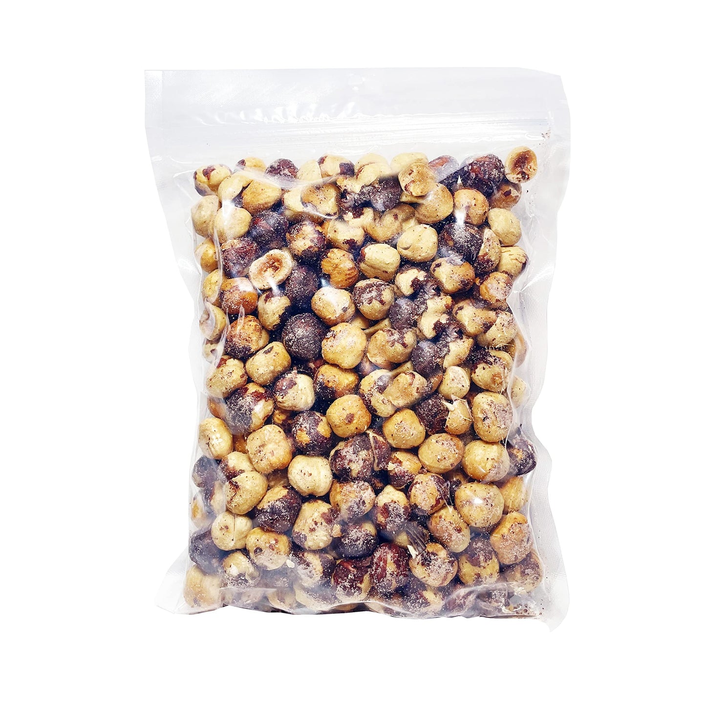 1 LB | Holmquist Hazelnuts Dry Roasted Hazelnuts | Sea Salt | Skins Mostly Removed | HEART HEALTHY | NON-GMO, GLUTEN FREE, KOSHER, RESEALABLE