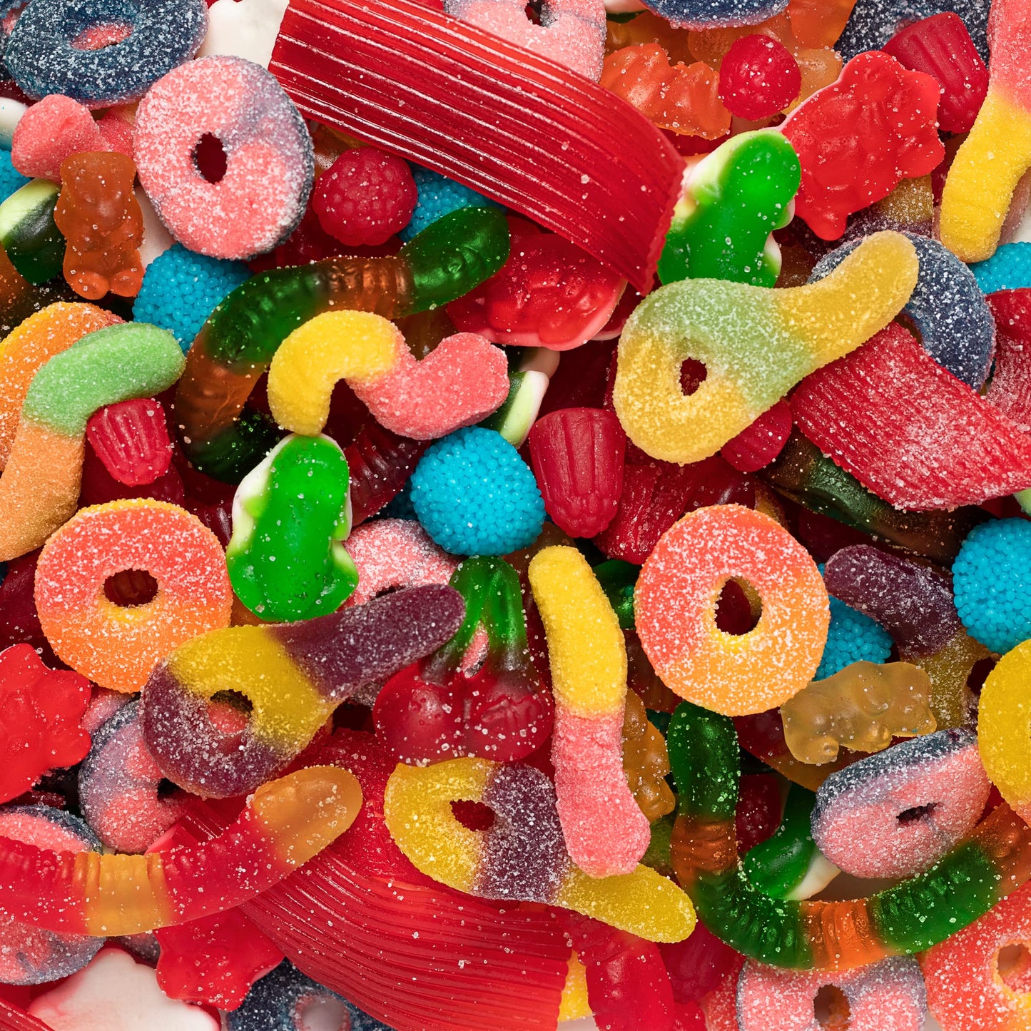 Sweet Sixteen ORIGINAL Candies, Assorted Flavorful Chewy Gummies and Jujubes Classic Candy Mix, Peanut and Nut-Free - 400 g