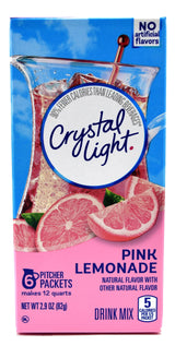 Crystal Light Pink Lemonade Drink Mix, 12-Quart 2.9-Ounce Box (Pack Of 18)