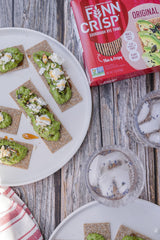 Finn Crisps Original Rye Crispbread 7oz | Thin, Crispy Rye Flatbread Crackers | Authentic Finnish Sourdough Crispbread | Whole Grain Rye Crackers 7 oz