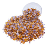 Sugar Free Butterscotch Hard Candy 1 lb Bag Individually Wrapped Gluten Free, Keto And Diabetic Friendly Gourmet Butterscotch Flavored Candies (16oz)