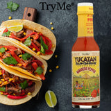 Try Me Yucatan Sunshine Habanero Pepper Sauce, 5oz Bottle (Pack of 1)