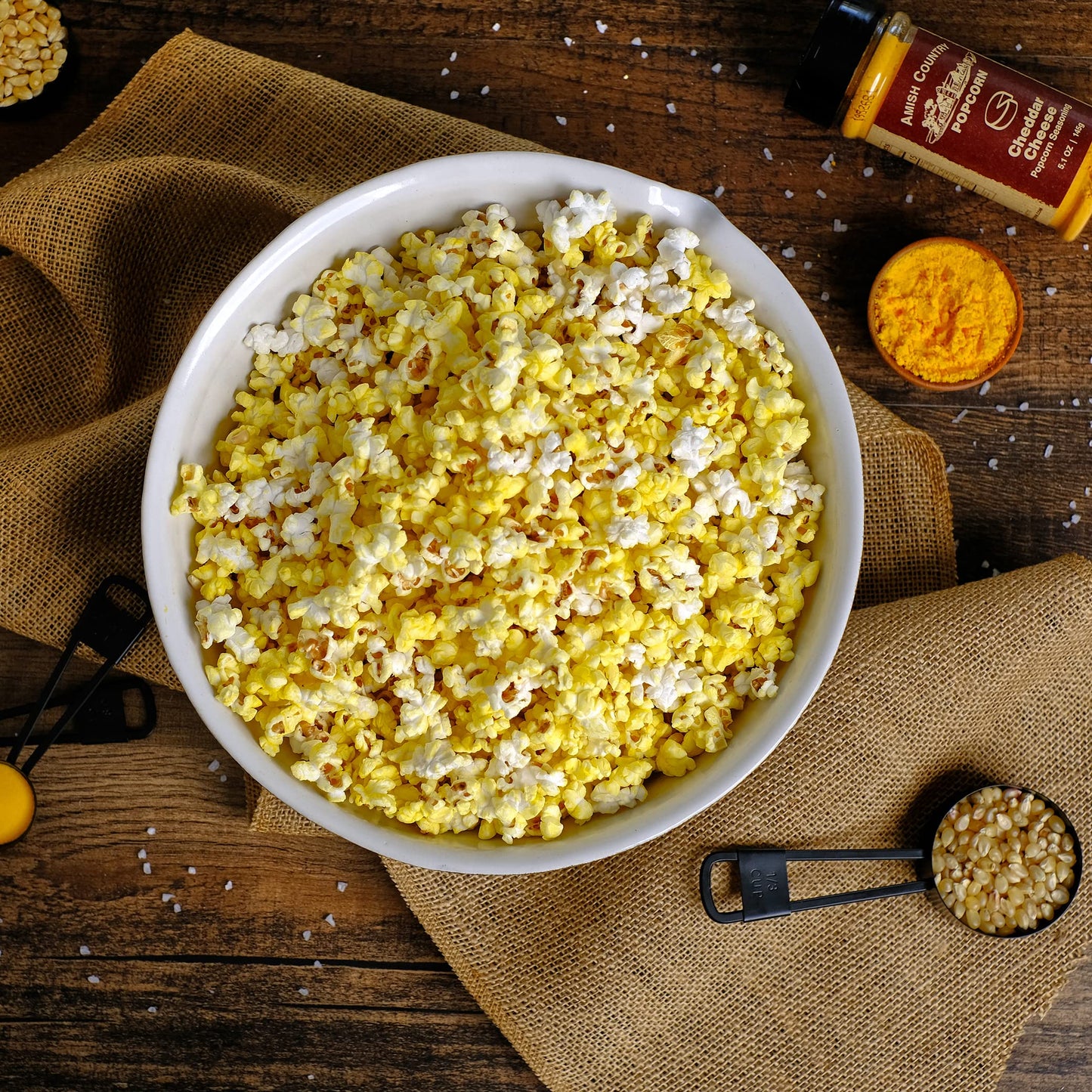 Amish Country Popcorn | Old Fashioned Microwave Popcorn | Non-GMO, Gluten Free, Microwaveable and Kosher (Red, Purple, Yellow and White Corn on the