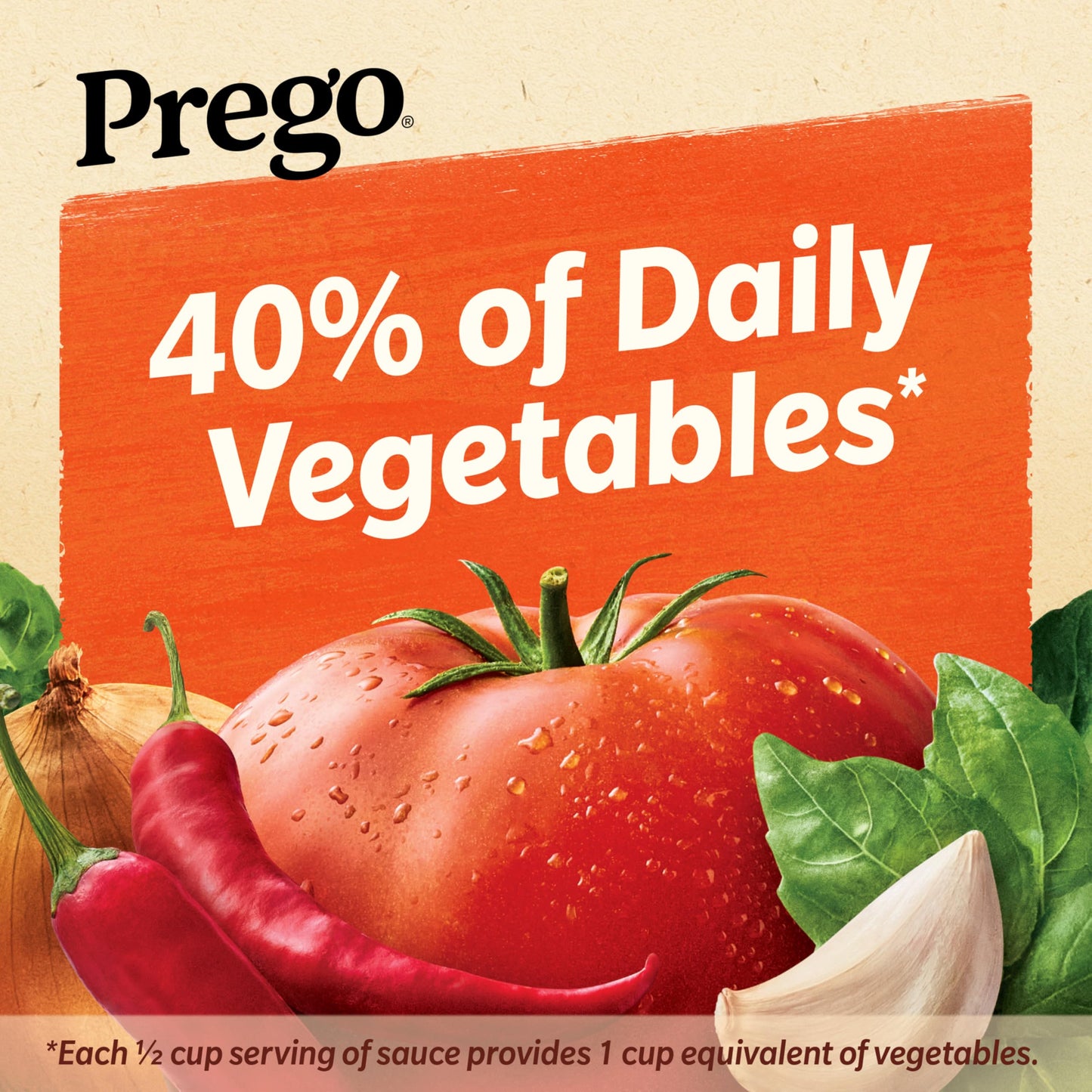 Prego Spicy Marinara Pasta Sauce, 24 oz Jar