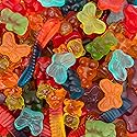 Gummy Candy Mix | 2 Pound Variety Pack | Gummy Worms, Bears, Butterflies, 3D Bears, 3D Dinosaurs | Assorted Fruit Flavors Gummies | Chewy Candy
