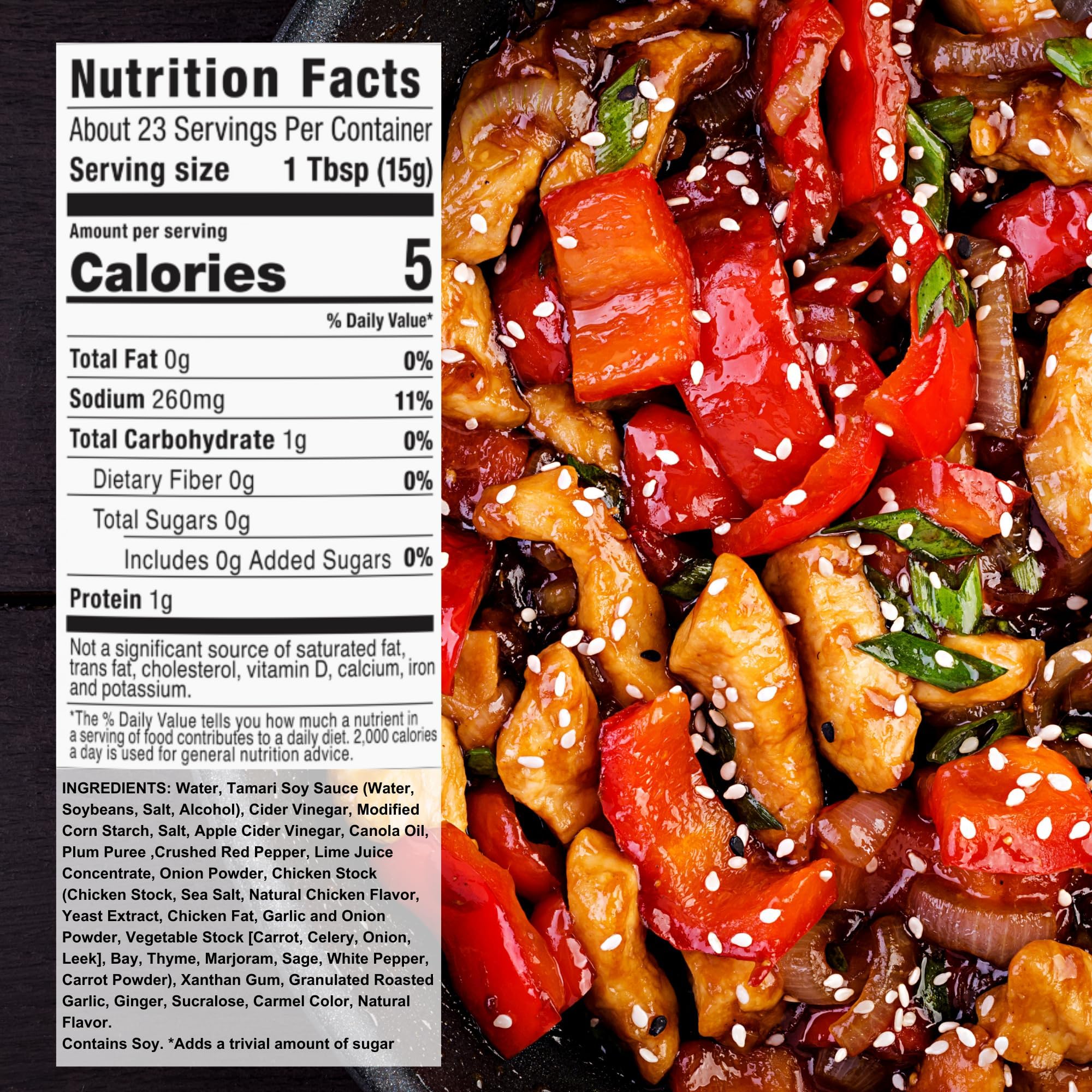 G Hughes Sugar Free, General Tso Sauce - 12 Oz (1-Pack)