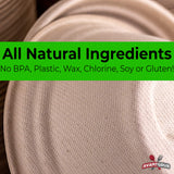 Avant Grub Mini Restaurant-Grade, Small 8 oz Bowls Bulk 100Pk. Great for Ice Cream, Chili or Soup. Disposable, Compostable Bowls are Allergen-Free