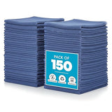Simpli-Magic 79186 Shop Towels 14"x12", Pack of 150, Blue