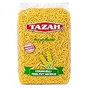 Tazah Vermicelli Noodles 15.87oz (450g) - Delicious, Nutritious, Quick-Cooking, Versatile Pasta - Ideal for Soups, Salads, Stir-Fry Dishes - Authentic
