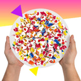 Assorted Fruit-Filled Hard Candy | 1 Pound Bag - Approx. 70 Count | Old-Fashioned Delights