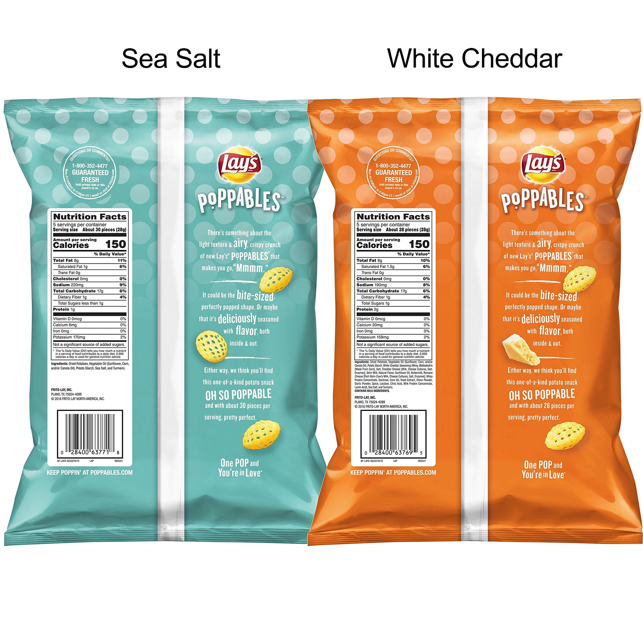 Lay's Poppables Variety Pack, 4 Count