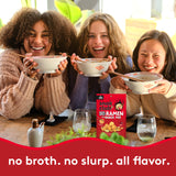 Snak Club Hot & Spicy Ramen Flavored Snack Mix with Peanuts & Cashews, 8 oz