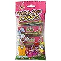4 Pack of Bubble Gum Easter Eggs Basket Stuffers, 3.5 oz