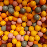 1 Pound All Natural Bubble Gum Tree Hugger Assorted Gumballs Fantastic Fruit Bulk Packed Delicous Taste 22mm Aprx 3/4"