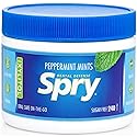 Spry Xylitol Peppermint Sugar Free Candy - Promote Oral Health, Increase Saliva Production, Stop Bad Breath, Non-GMO, Gluten-Free, 240 Count (Pack