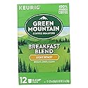 Green Mountain Coffee Keurig Single-Serve K-Cup Pods, Breakfast Blend Light Roast Coffee, 12 Count