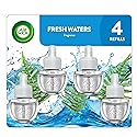 Air Wick Vibrant Plug-In Scented Oil Refills, 3 Count, Fresh Waters, Air Freshener, Essential Oils, Eco Friendly