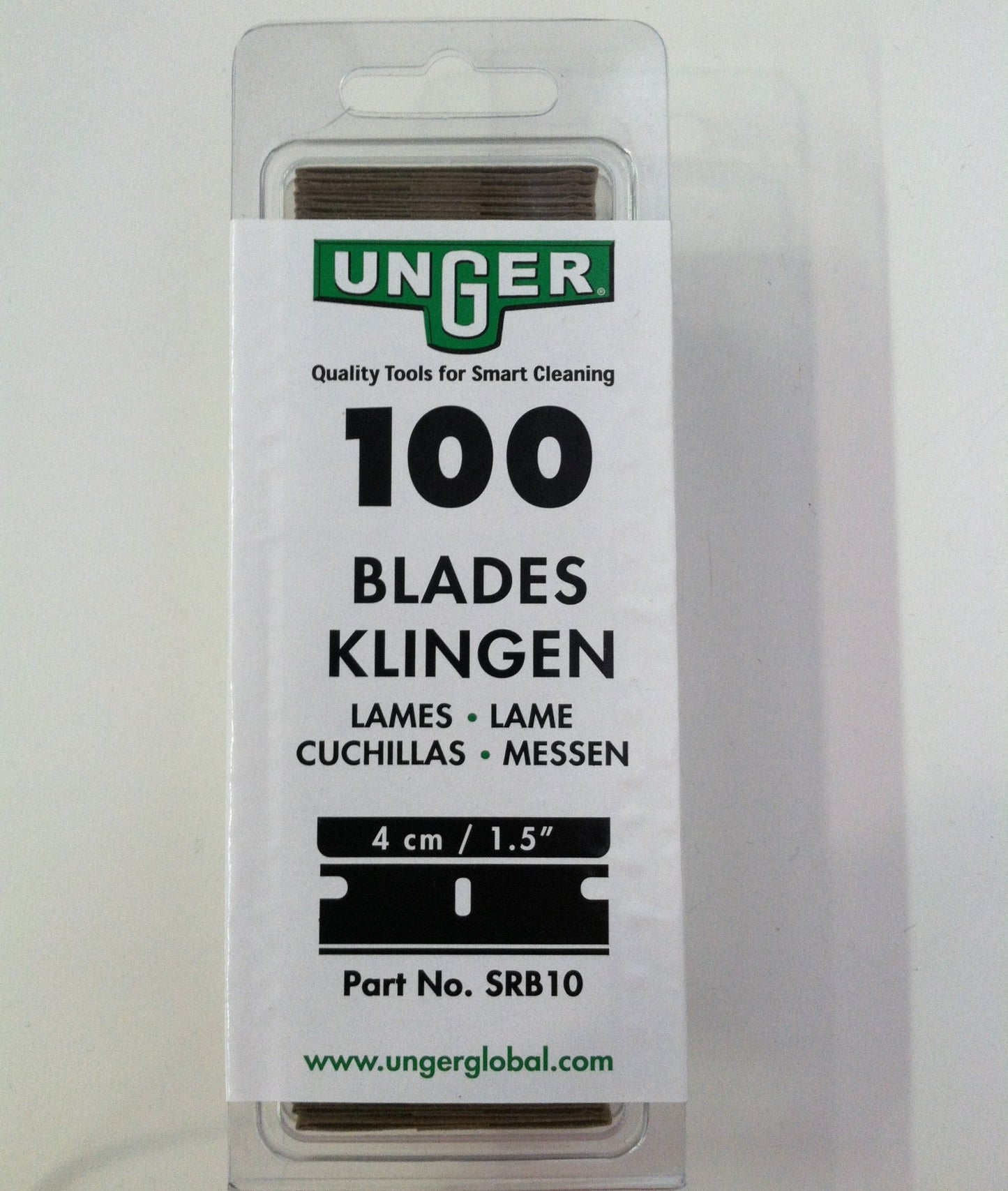 Unger 1.5 inch Safety Carbon Blades