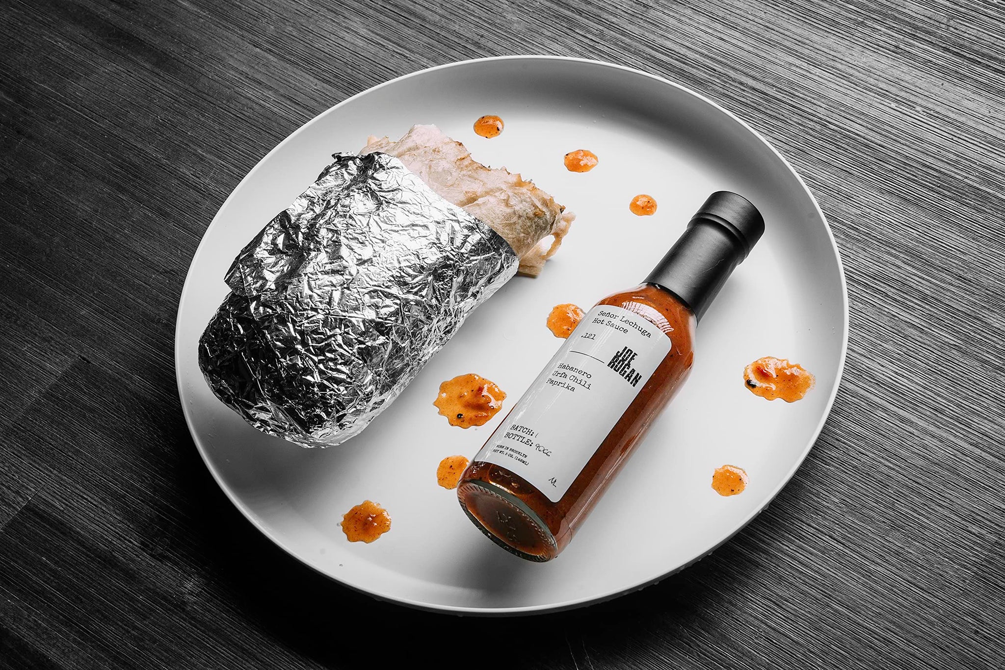 Joe Rogan x Señor Lechuga Hot Sauce .121 Habanero, Urfa Chili, Paprika