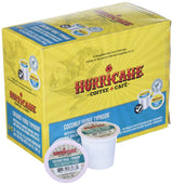Hurricane Coffee & Tea Coconut Fudge Typhoon Single Cup Coffee for Keurig K Cup Brewers, 24Count