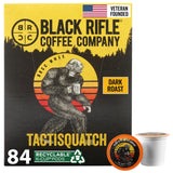 Black Rifle Coffee Company Dark Roast Coffee Pods - 100% Arabica, Bold, Smoky Single-Serve K-Cup Compatible - Veteran-Founded Premium Coffee