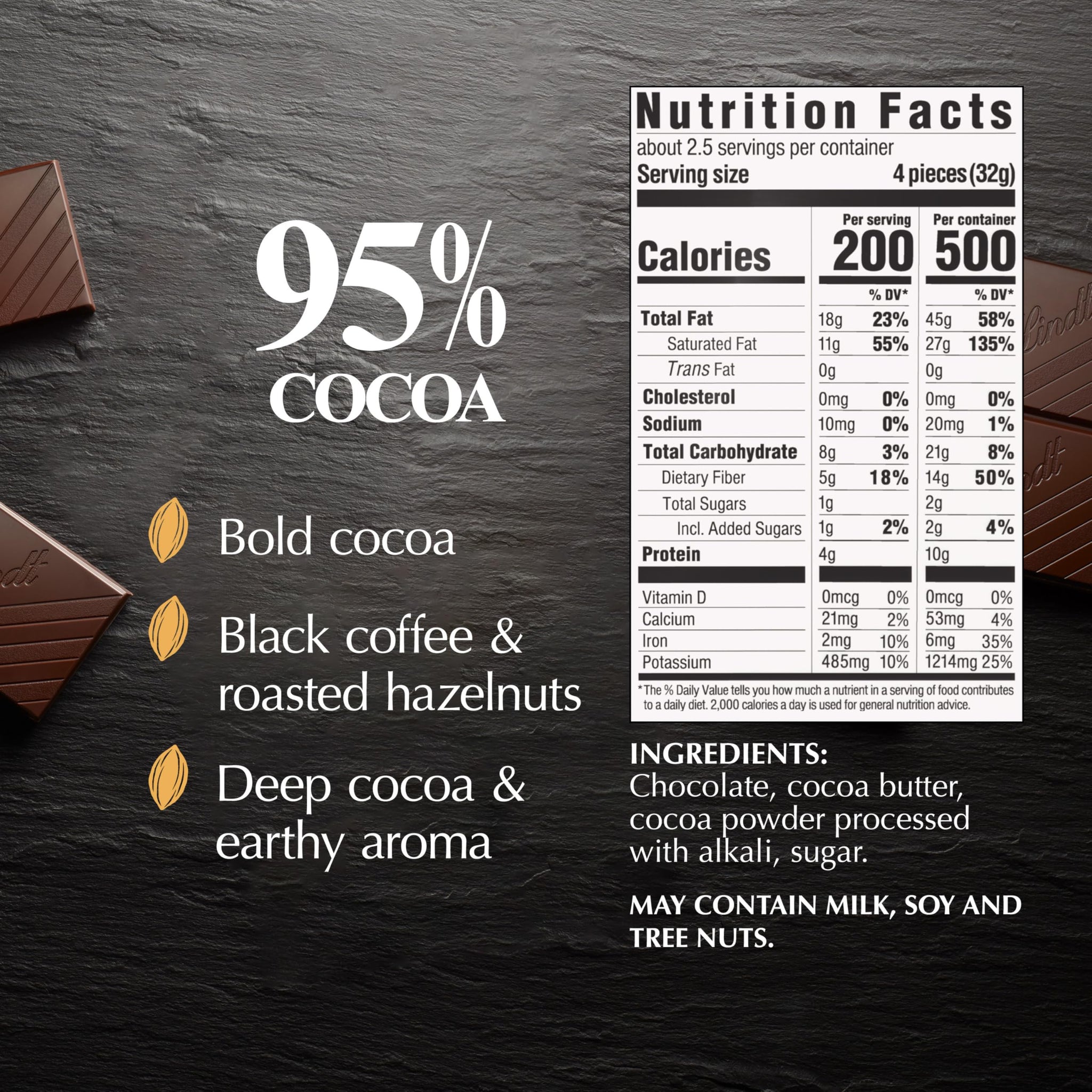 95% Cocoa EXCELLENCE Bar