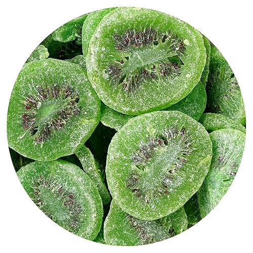 Dried Kiwi, 1 Pound Bag Dehydrated Fruit, Dried Fruit, The Hampton Popcorn & Candy Company