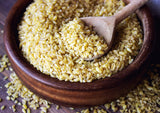 Organic Bulgur Wheat, 8 Ounces - Non-GMO Whole Grain, Parboiled Groats, Kosher Borghul Berries, Bulk Seeds, Coarse, High in Dietary Fiber, Manganese, Magnesium, and Copper.