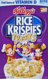 Kellogg's, Rice Krispies Treats Cereal, 11.6oz Box (Pack of 4)