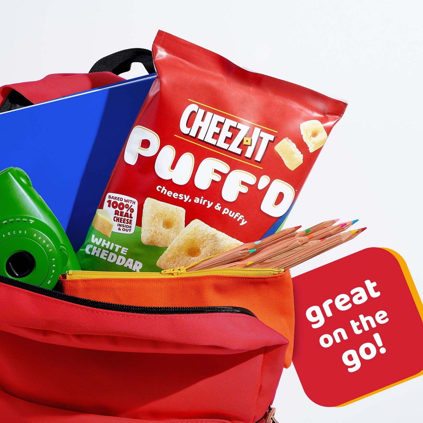 Cheez-It Puff'd White Cheddar, 3 Ounce Each, 6 Count