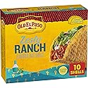 Old El Paso Stand 'N Stuff Taco Shells, Zesty Ranch, Gluten Free Crunchy Corn Taco Shells, 10 Ct, 5.4 oz