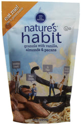 Nature's Habit Granola with Vanilla, Almonds and Pecans, 12 Ounce