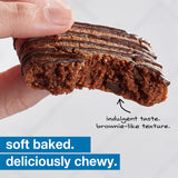 KIND Soft Baked Squares, Chocolate Almond Flour Brownie, Gluten Free, Healthy Snack Bars, 5g Protein, 6 Count