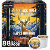 Black Rifle Coffee Company Dark Roast Coffee Pods - 100% Arabica, Bold, Smoky Single-Serve K-Cup Compatible - Veteran-Founded Premium Coffee - Happy